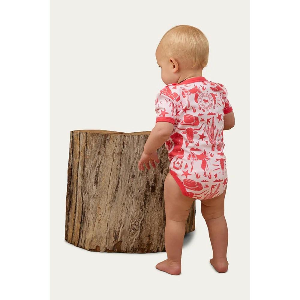 Ringers Western Bootscootin Babies Romper