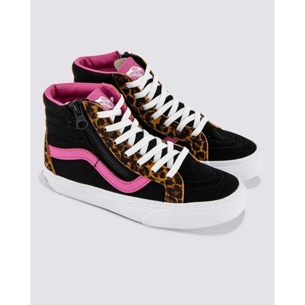 Vans SK8 Hi Reissue Side Zip - Leopard Pop Black/Multi