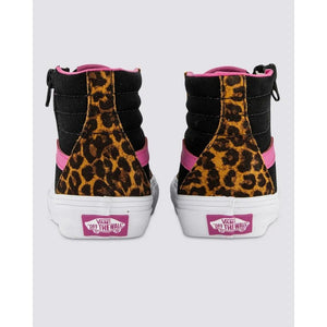 Vans SK8 Hi Reissue Side Zip - Leopard Pop Black/Multi