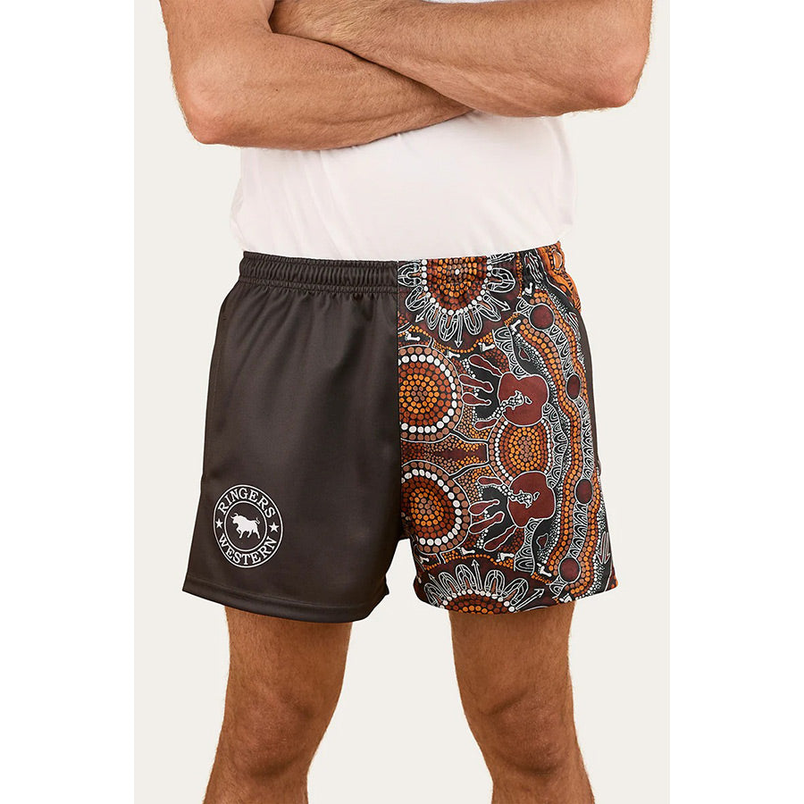 Ringers Western Walkabout Warriors Footy Shorts