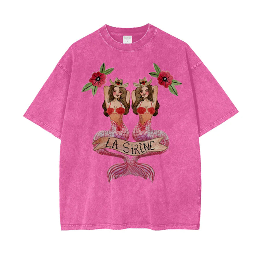 Maku Mermaid La Sirene Oversize Tee