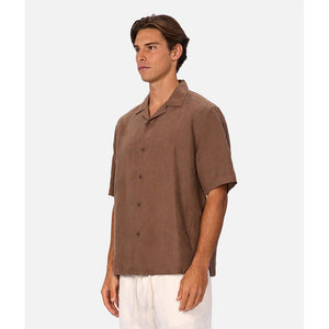 Industrie St Martins Short Sleeve Linen Shirt