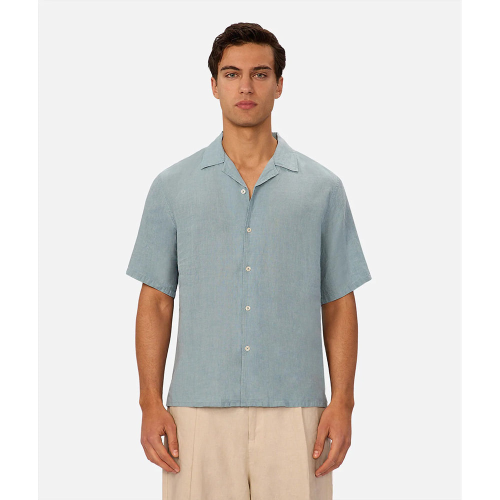 Industrie St Martins Short Sleeve Linen Shirt