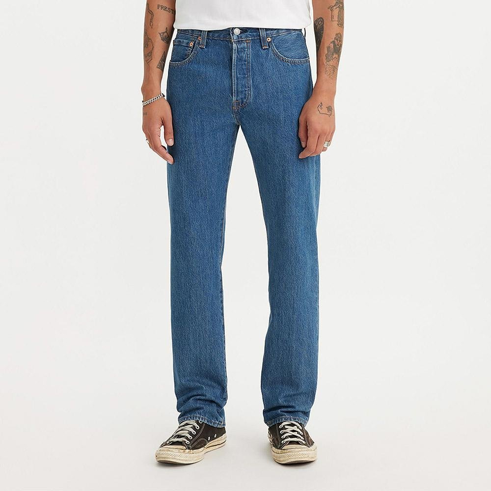 Levis 501 Original Jeans - Medium Stonewash