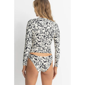 Rhythm Sundance Floral Long Sleeve Surf Top