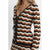 Rhythm Venice Knit Long Sleeve Tie Front Top