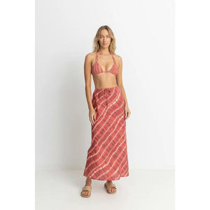 Rhythm Sahara Tie Dye Bias Cut Maxi Skirt