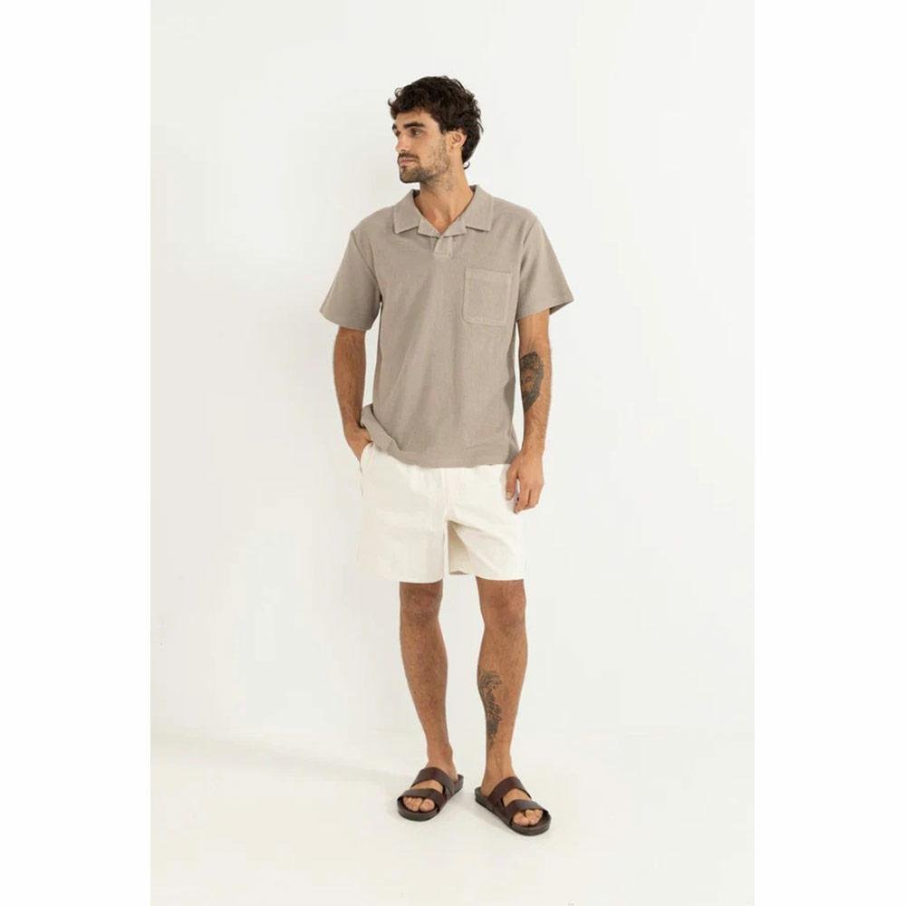 Rhythm Vintage Terry Polo Shirt