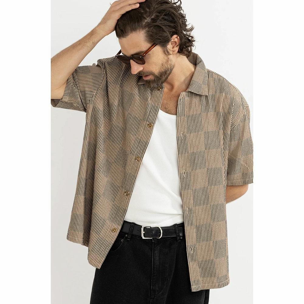 Rhythm Tanner Check Short Sleeve Shirt