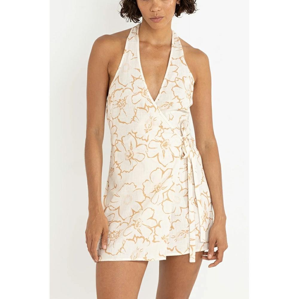 Rhythm Lulu Floral Wrap Mini Dress