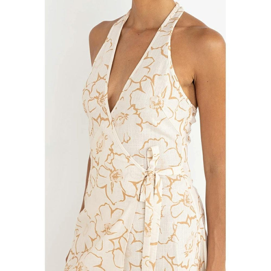 Rhythm Lulu Floral Wrap Mini Dress