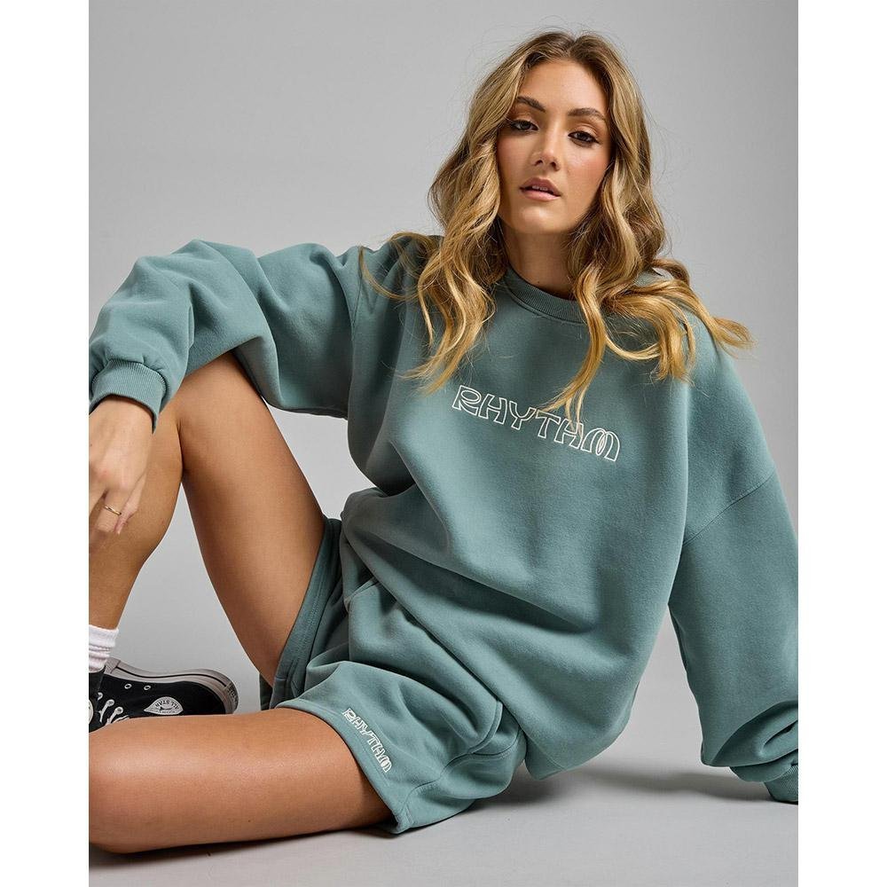 Rhythm Logo Crew Neck Fleece