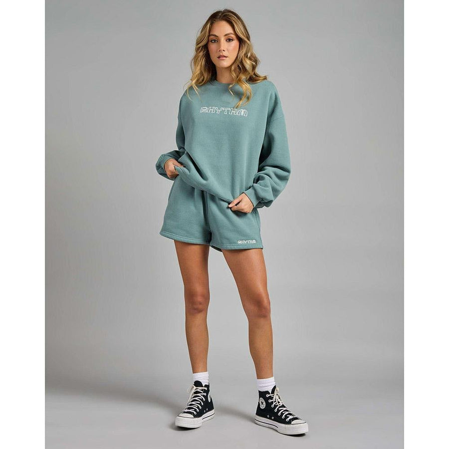 Rhythm Logo Crew Neck Fleece