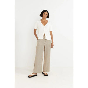 Rhythm Adele Short Sleeve Knit Cardigan