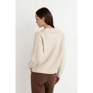 Rhythm Lexie V-Neck Collared Jumper