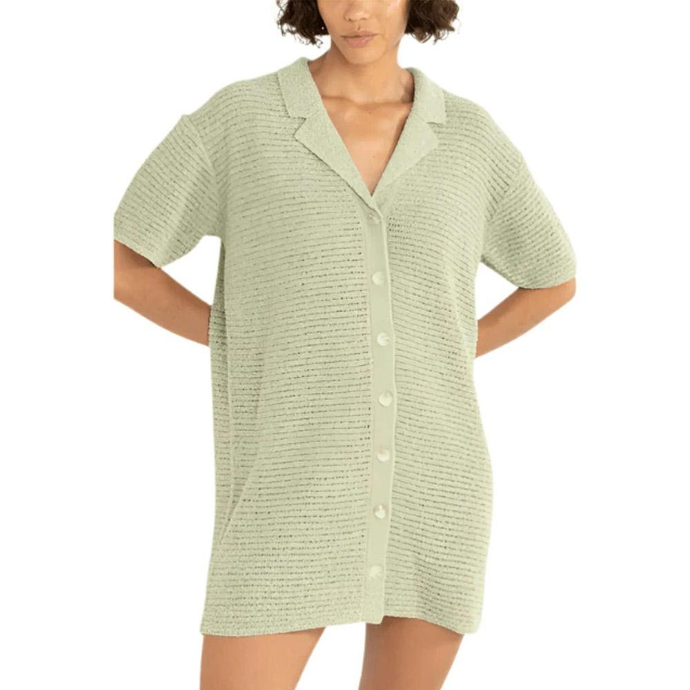 Rhythm Abby Knit Shirt Dress