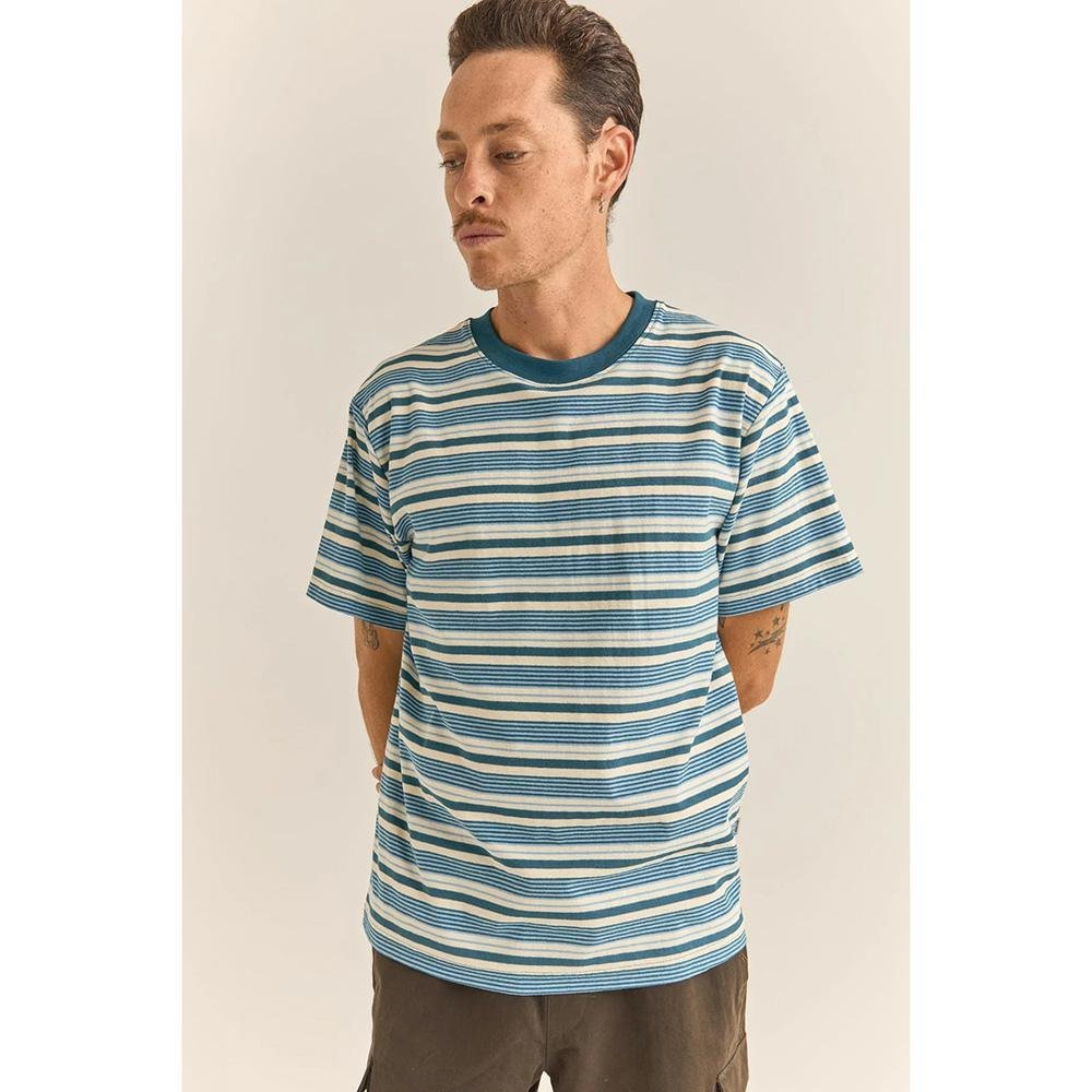 Rhythm Vintage Stripe Ss T-Shirt