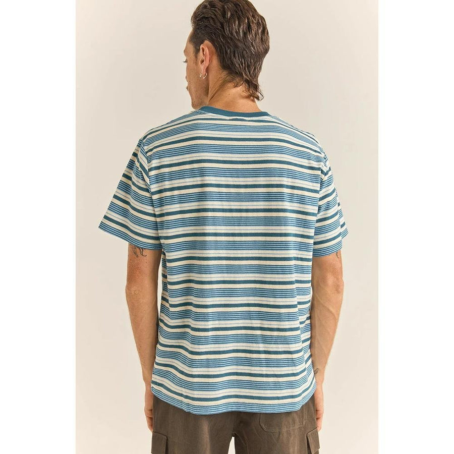 Rhythm Vintage Stripe Ss T-Shirt