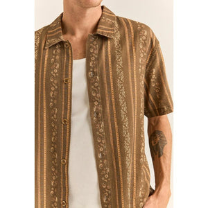 Rhythm Paisley Stripe Ss Shirt