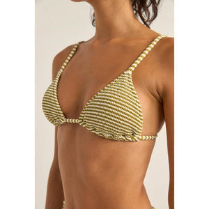 Rhythm Cove Stripe Slide Tri Top