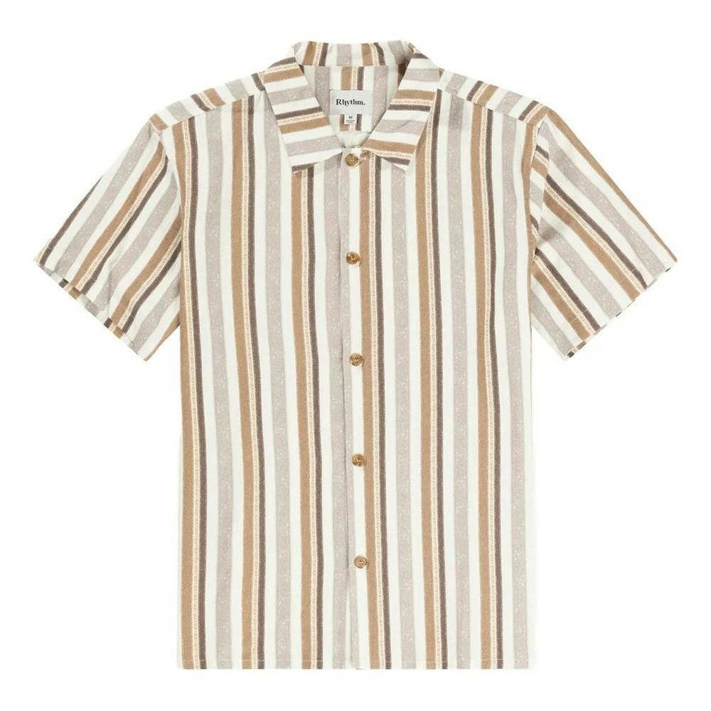 Rhythm Paisley Stripe SS Shirt