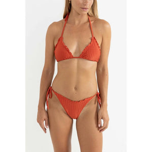 Rhythm Pacific Rib Tie Side Hi Cut Pant