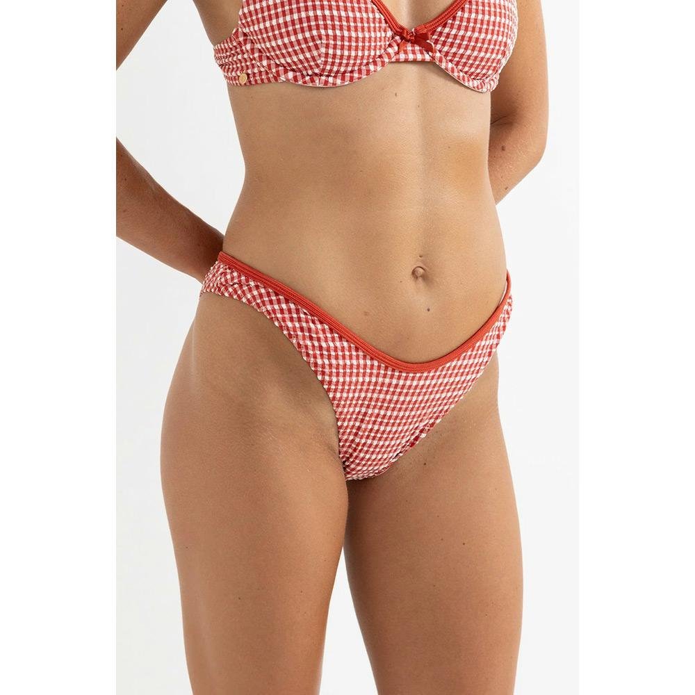 Rhythm Lola Check Hi Cut Pant