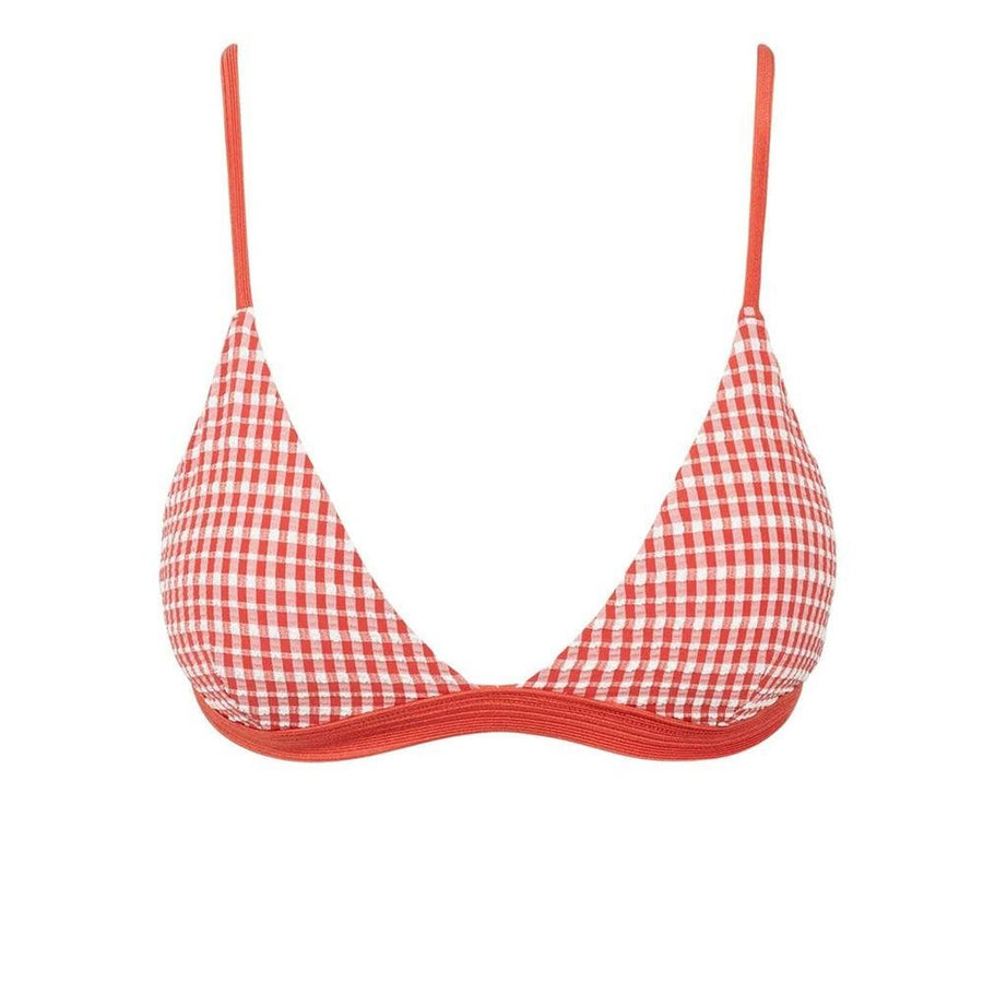 Rhythm Lola Check Bralette Top