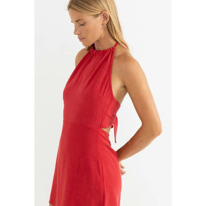 Rhythm Nadia Halter Mini Dress