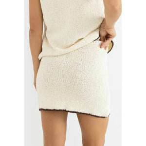Rhythm Adele Contrast Mini Skirt