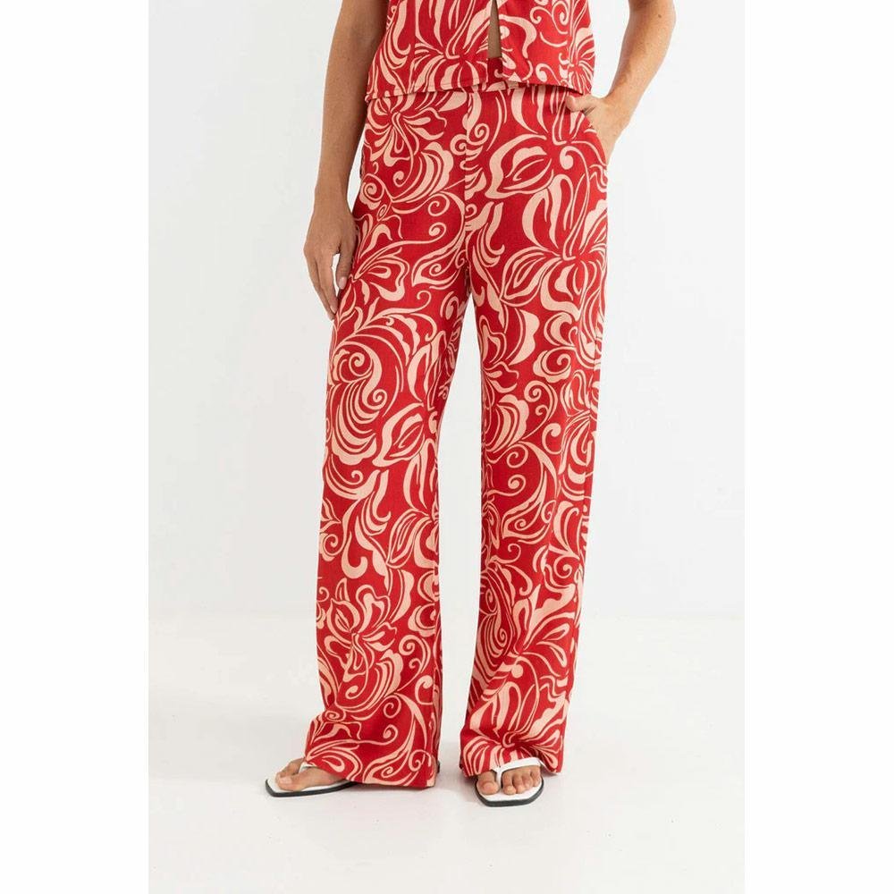 Rhythm Kai Floral Wide Leg Pant