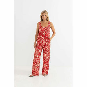 Rhythm Kai Floral Wide Leg Pant