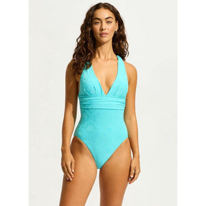 Seafolly Oasis Cross Back One Piece