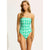 Seafolly Secret Garden DD Bandeau One Piece