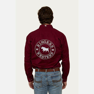 Ringers Western Hawkeye Half Button Work Shirt