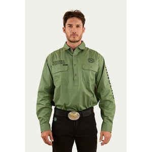 Ringers Western Hawkeye Half Button Work Shirt