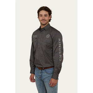 Ringers Western Hawkeye Half Button Work Shirt