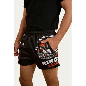 Ringers Western Young and Dumb Footy Shorts