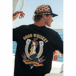 Ringers Western Bad Cowgirls Mens T-Shirt