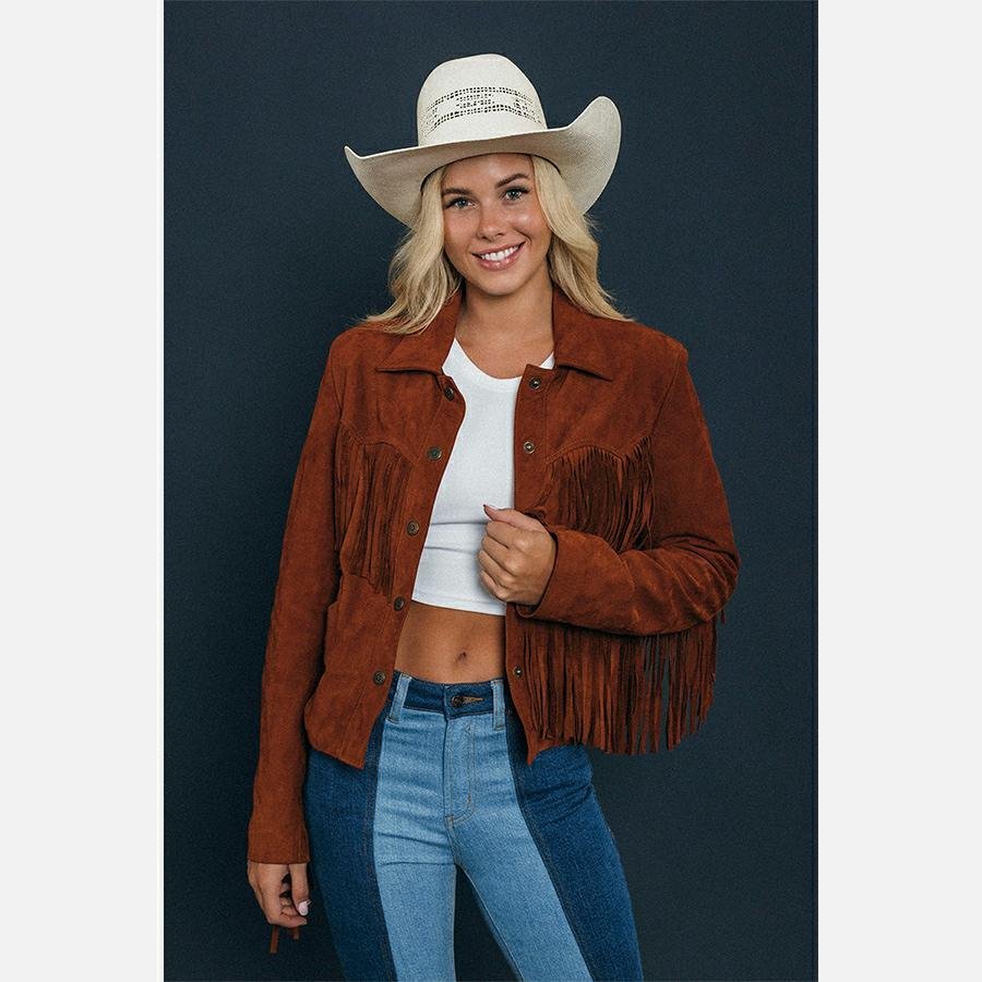 Ringers Western Drifter Fringed Leather Jacket