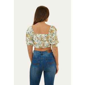 Ringers Western Rosabel Shirred Top