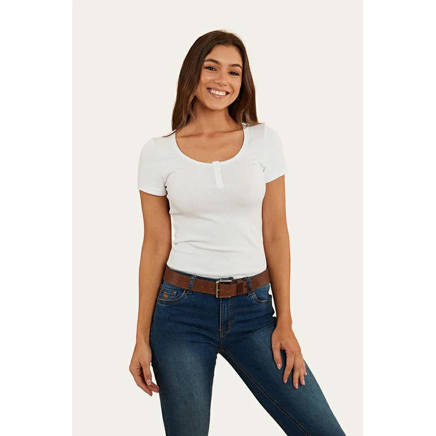 Ringers Western Arabella Scoop Neck Baby Tee
