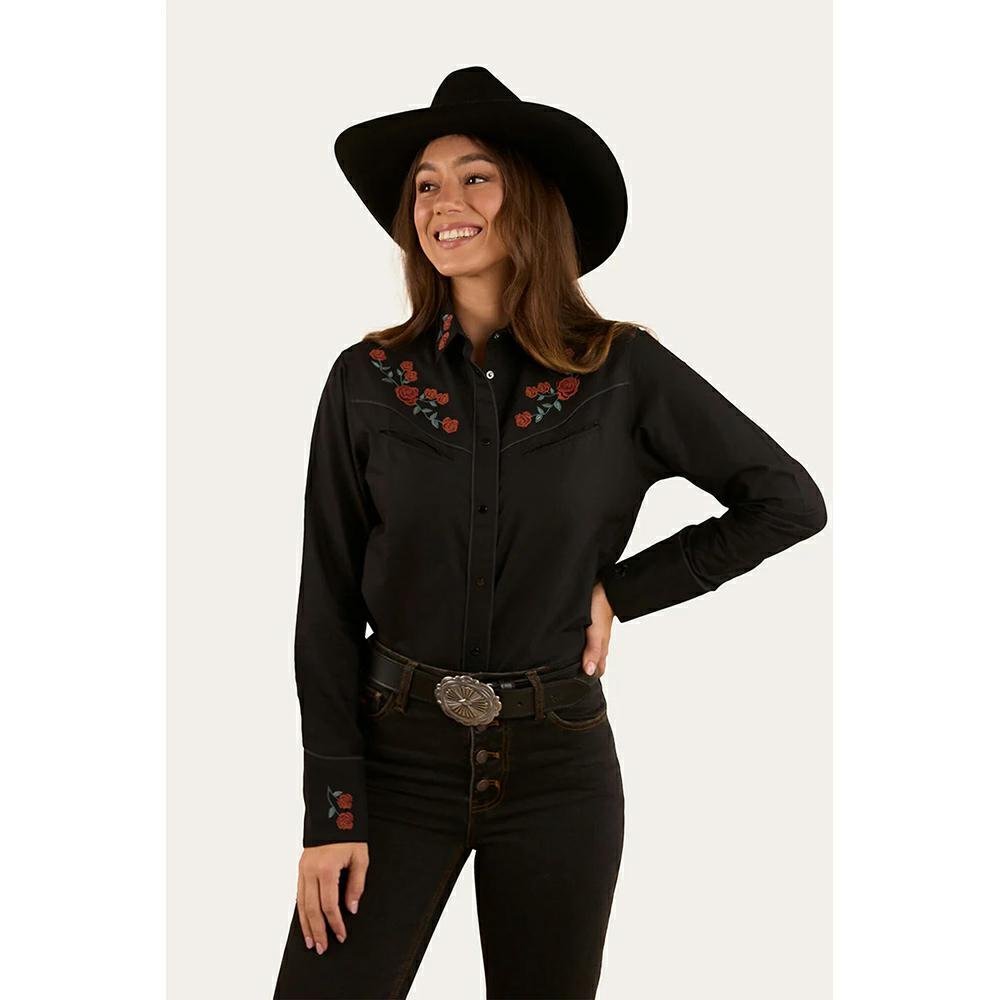 Ringers Western Midnight Rose Western Shirt
