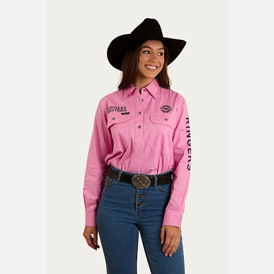 Ringers Western Signature Jillaroo Half Button Work Shirt
