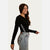Ringers Western Laila Long Sleeve Ribbed Top