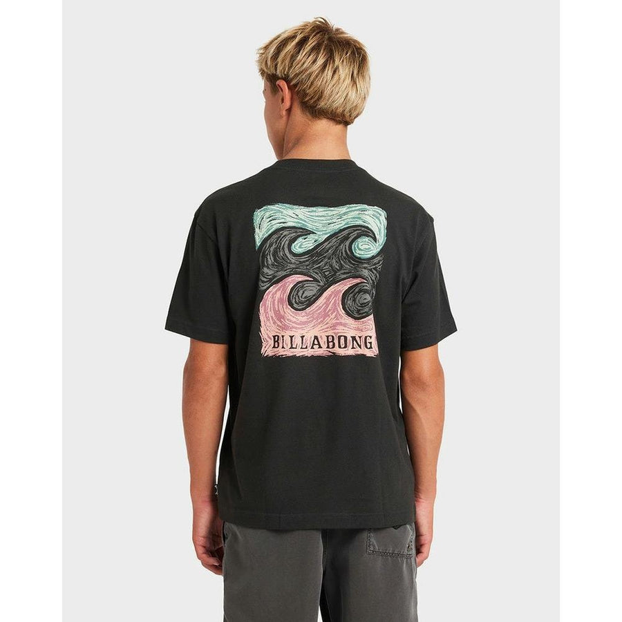 Billabong Boys 8-16 Crayon Wave T-Shirt