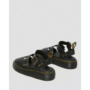 Dr. Martens Gryphon Quad Sandal - Black Pisa