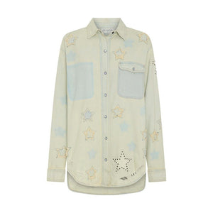 One Teaspoon Everyday Denim Shirt - Sundae Star