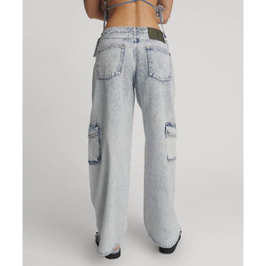 One Teaspoon Bahama High Waist Barrel Leg Denim Jeans