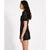 One Teaspoon Sheer Lace-Look Knitted Mesh Mini Dress